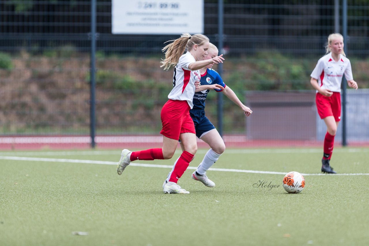 Bild 228 - wBJ Walddoerfer - VfL Pinneberg : Ergebnis: 3:3